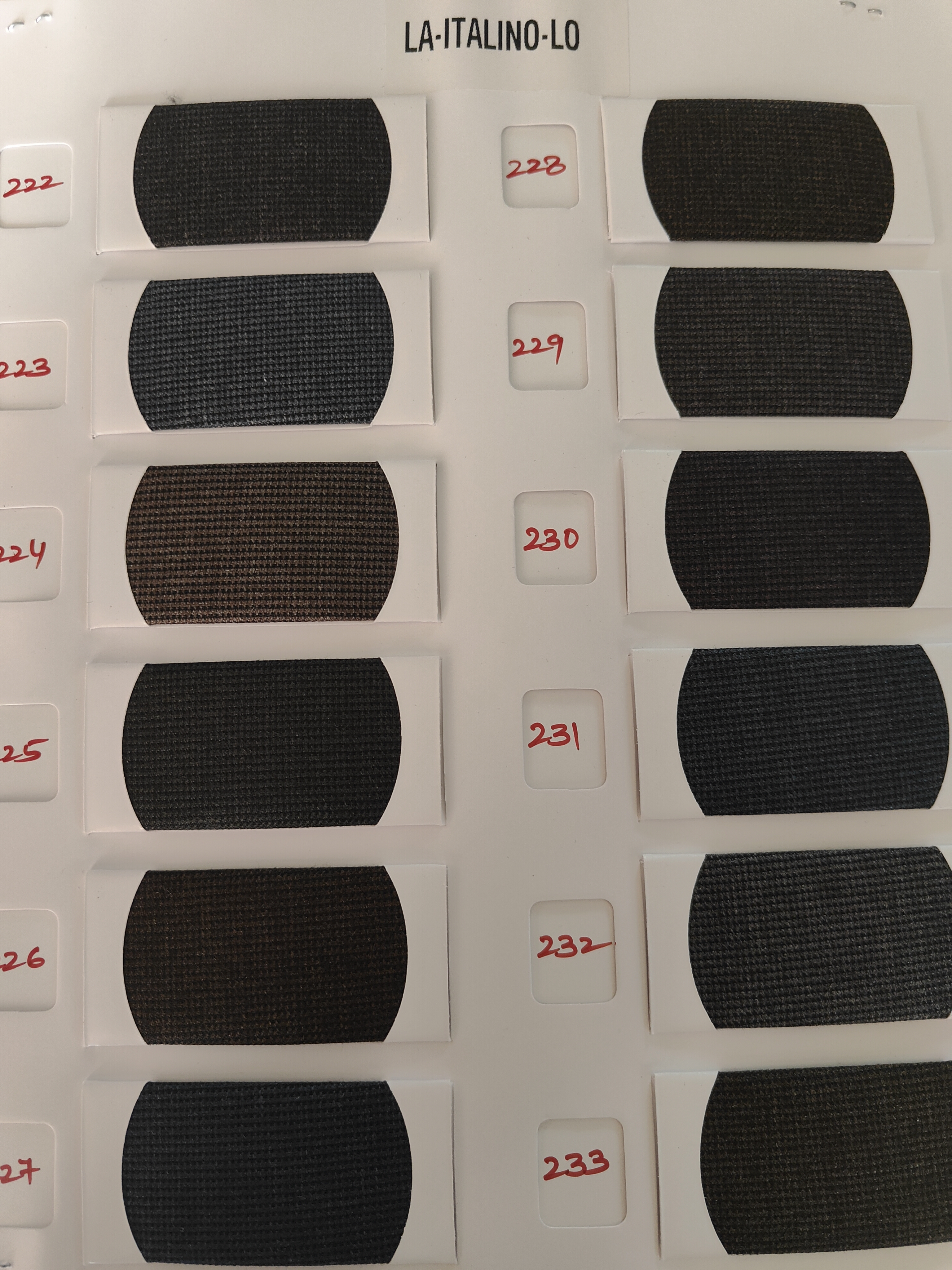 La Itilano Shade1 Fabric