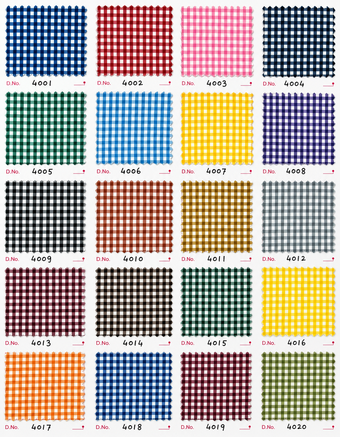Small Checks Fabric