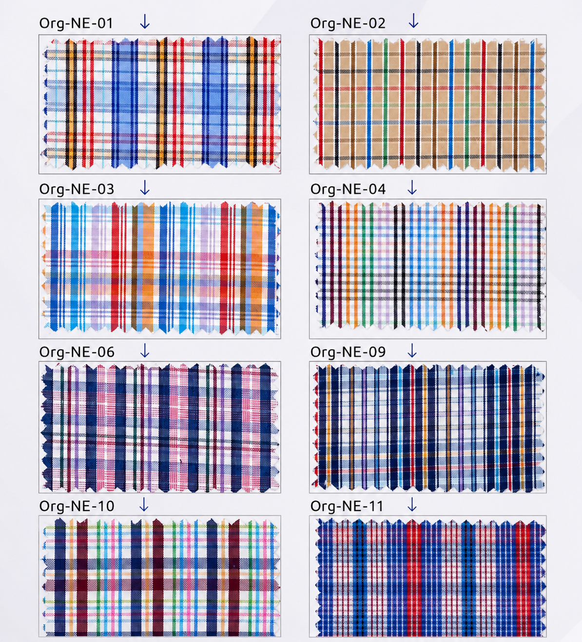 Multi Checks Fabric